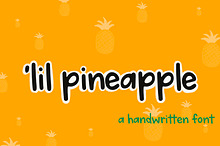'lil pineapple Handwritten Font