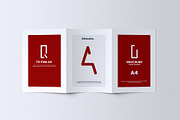 Tri-Fold A4 Brochure Mockup, a Print Template by AlkStudio (Thumbnail 3 of 9)