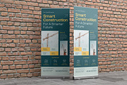 Green Construction Services Banner, a Print Template by Neermana (Thumbnail 4 of 4)