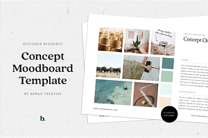 InDesign Concept Moodboard Template