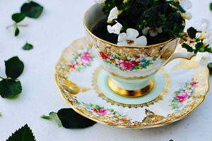Floral Tea Set
