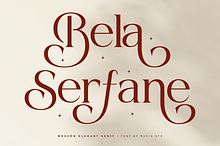 Bela Serfane Elegant Serif Font