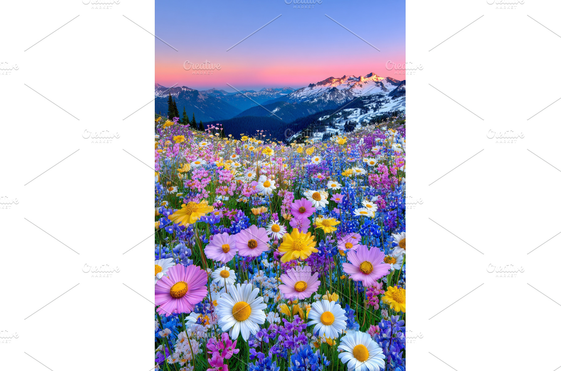 A wildflower is located in Mount, a Nature Photo by ZinetroN