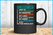 My Perfect Day Play Video Games, a Graphic by Creativeusart (Thumbnail 3 of 4)