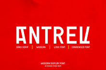 Antrev - Modern Sans Font