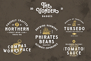 Vonder - Vintage Sans Serif Font, a Sans Serif Font by Zarma Type (Thumbnail 7 of 12)