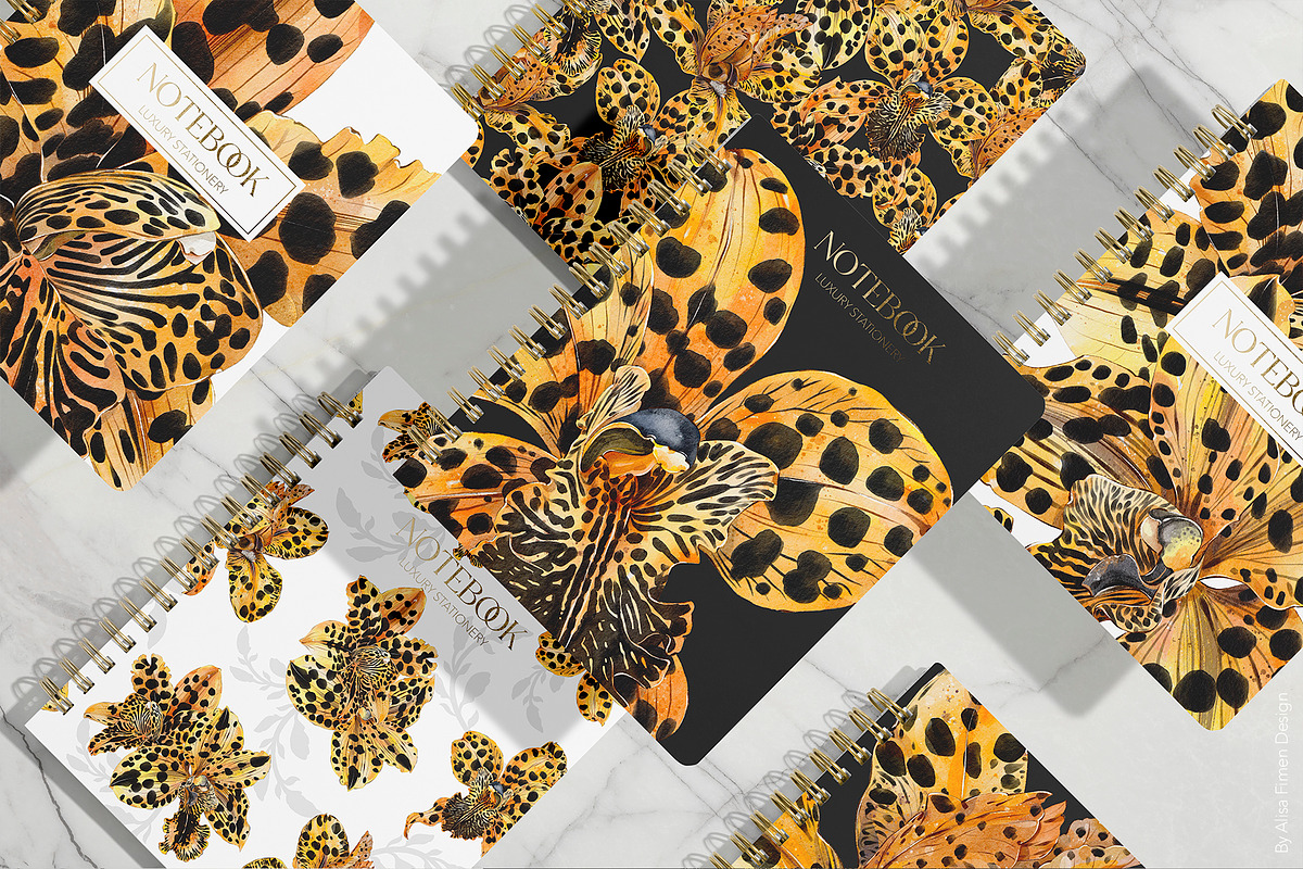 Leopard Bloom - Patterns & Motifs, a Pattern Graphic by Alisa Fimen Design (Photo 3 of 11)
