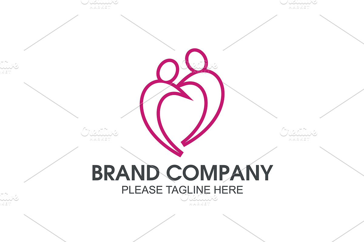 20 Logo Love Templates Bundle, a Branding & Logo Template by Friendesigns (Photo 2 of 21)