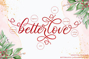 Betterlove Calligraphy, a Script Font by Almeera Std (Thumbnail 4 of 10)