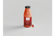 Sauce Bottle Mockup, a Product Mockup by zippypixelstudio (Thumbnail 7 of 10)