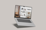 Laptop Screen Mockup, a Mockup by lamorastudio (Thumbnail 7 of 11)
