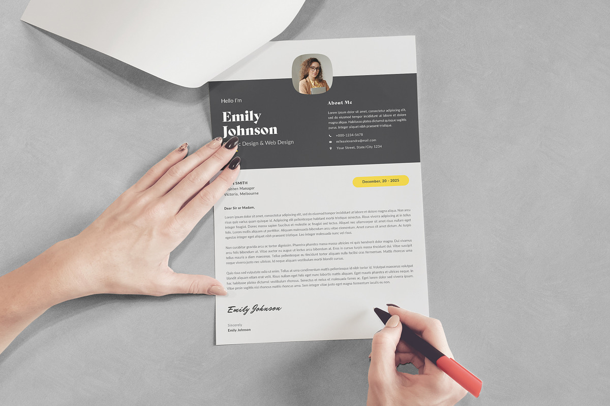 Resume/CV – Vol. 10.2, a Resume Template by kdadan. (Photo 4 of 4)