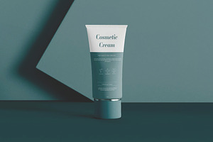 Cosmetic Cream Mockup, a Packaging Mockup by skybluecreative