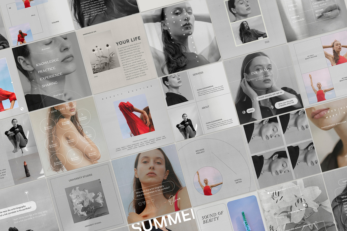 Olena - Social Kit Templates, a Social Media Template by Sparrow & Snow (Photo 9 of 14)