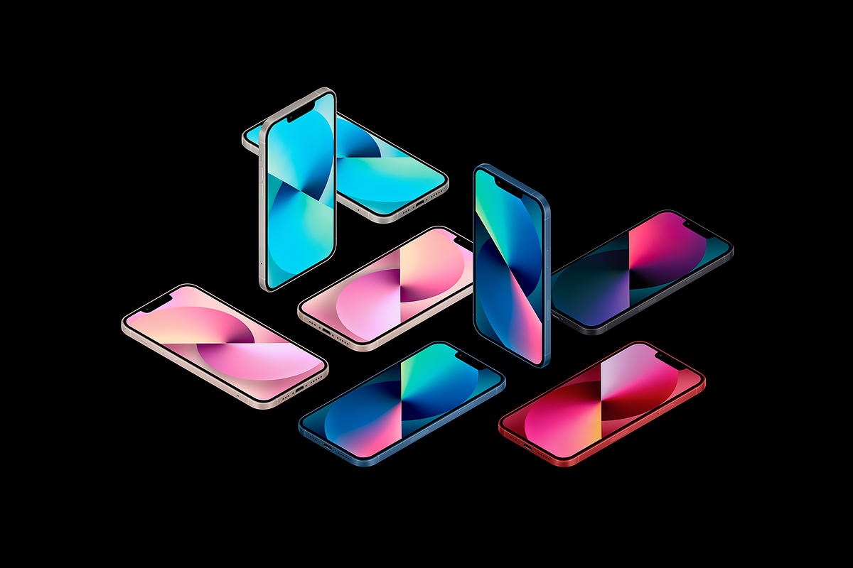 Phone 13 - 20 Mockups Scenes, an iPhone Mockup by Asylab (Photo 26 of 38)