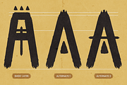 Kleopatra – Brush Ethnic Geometric, a Sans Serif Font by Inviline.co (Thumbnail 4 of 15)