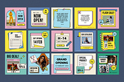 Paperetro - Social Media Templates, a Social Media Template by Surotype (Thumbnail 9 of 9)