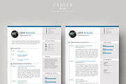 Modern Resume & CoverLetter Template, a Resume Template by careerboutique (Thumbnail 2 of 6)