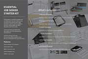 Essential Job Seeker Starter Kit, a Resume Template by voryu (Thumbnail 2 of 5)