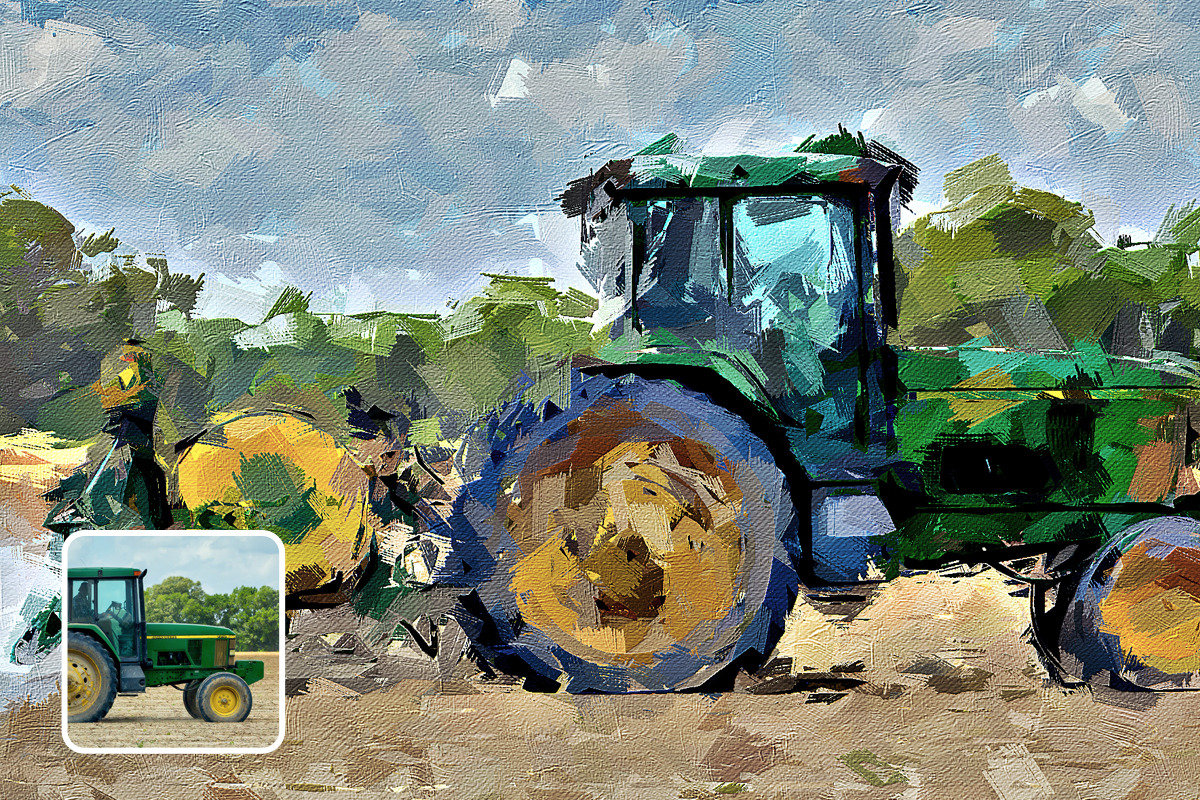 Impressionist Oil Painting Effect, an Action Add-On by DesignRocket (Photo 4 of 7)