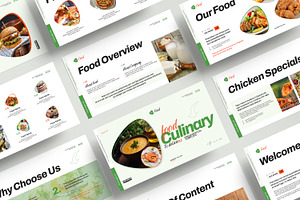 Food Culinary Delicious Presentation, a Presentation Template by MightyDesign