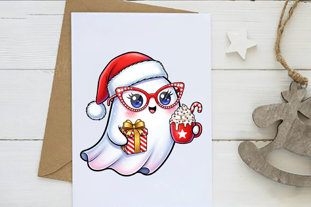 Christmas PNG, Ghost Png, an Illustration by Dream Creation (Photo 2 of 5)