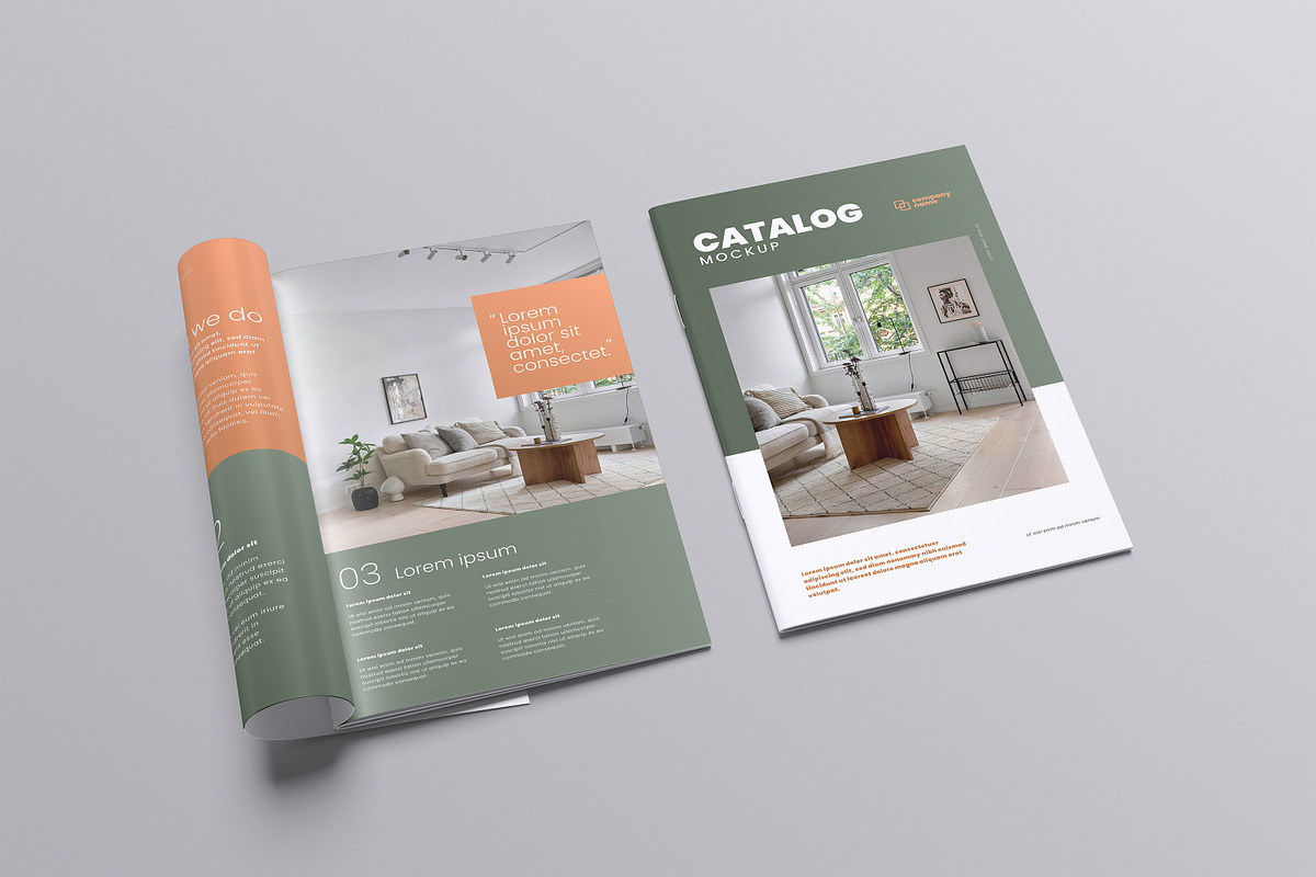 Catalog Magazine Mockup, a Magazine Template by HanaSaka_Studio (Photo 4 of 5)