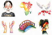 Minimalist Juneteenth Clipart, an Illustration by OK Design (Thumbnail 3 of 5)
