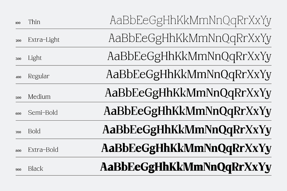 Agumony, a Sans Serif Font by din-studio.com (Photo 7 of 13)