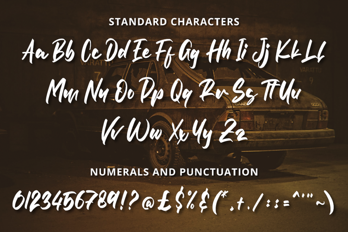 Brush Font Bundle, a Script Font by Flat Icons (Photo 16 of 16)