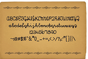 Hand Writer Retro Font, a Serif Font by Jadugar Design Studio (Thumbnail 5 of 8)