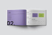 Brand Guideline Template Landscape, a Design Template by RusenoelType (Thumbnail 3 of 9)