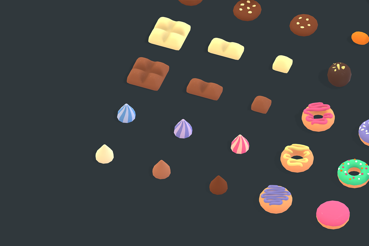 Candy Land - Animation Asset, an Environmental 3D Model by Polydactyl (Photo 10 of 36)