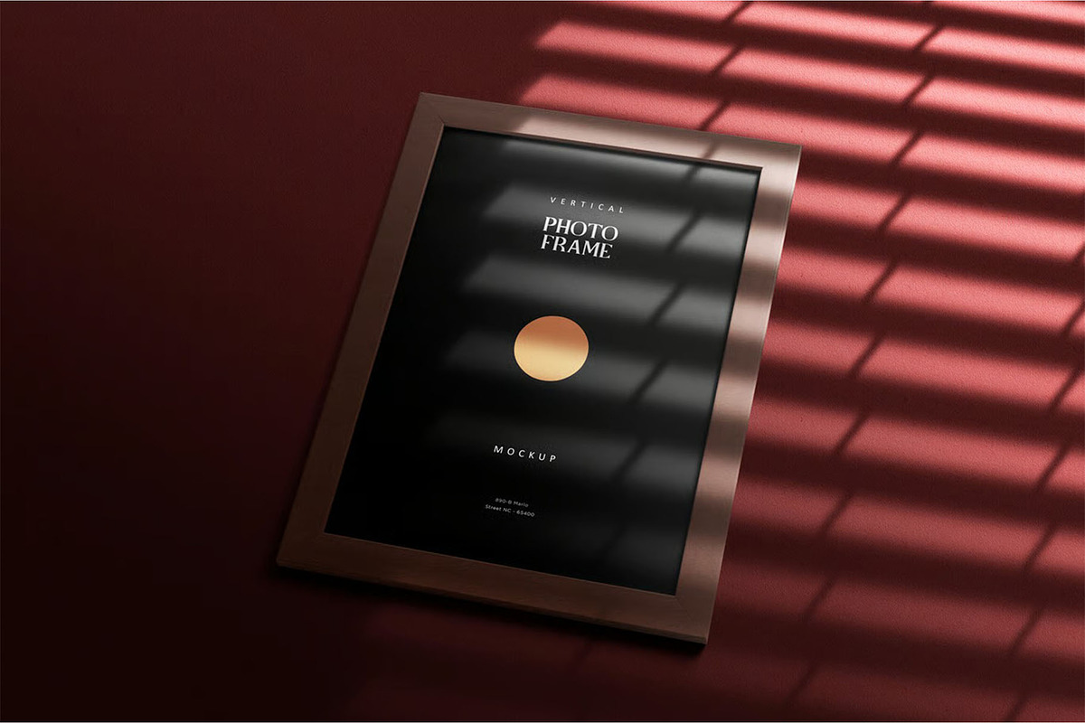 Frame mockup, an Advertising Mockup by megostudi0 (Photo 2 of 6)