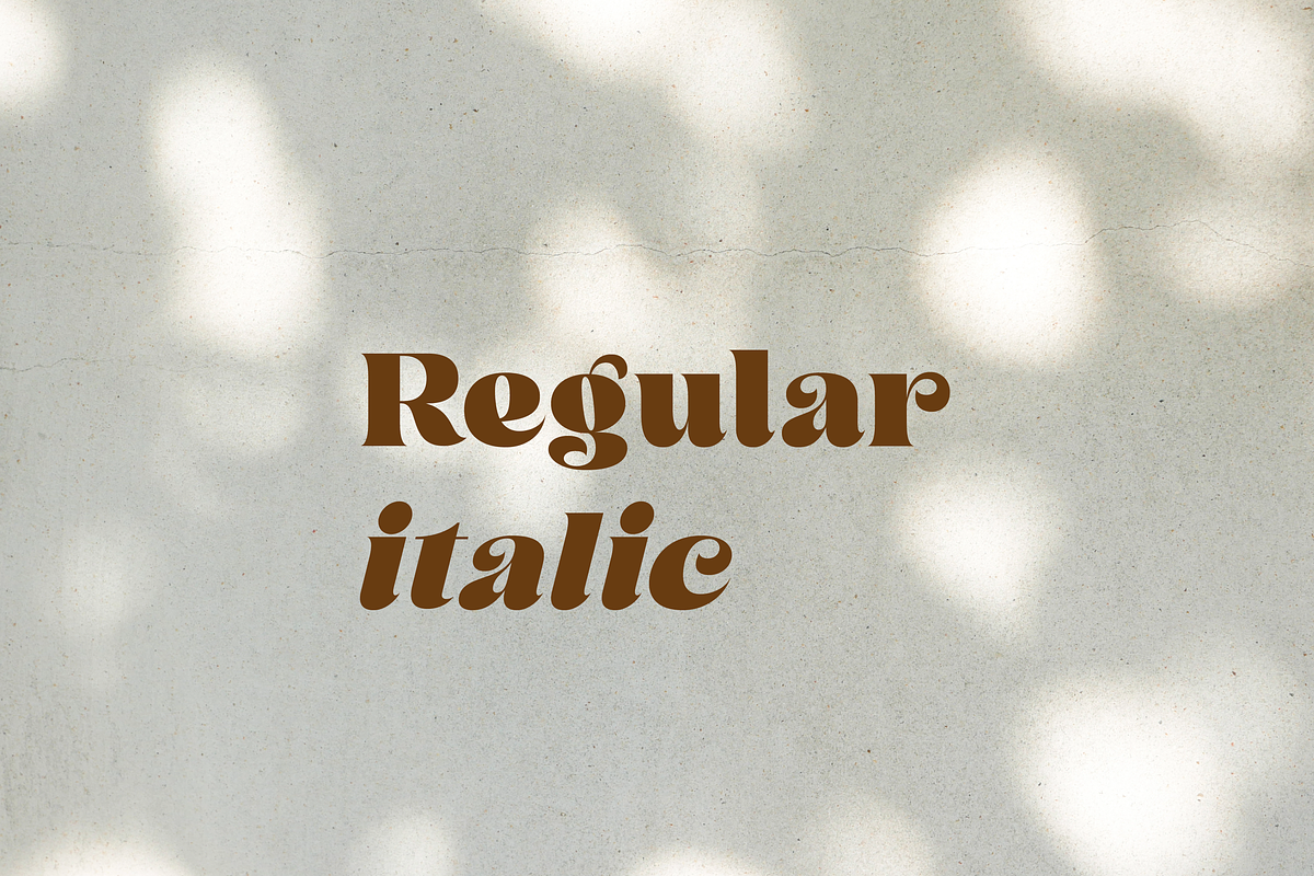 Retro Road Serif, a Serif Font by Creative Foundry (Photo 2 of 8)