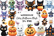 Crochet Cuties Halloween Plush Clipa, an Illustration by CraftArtStudio (Thumbnail 1 of 6)