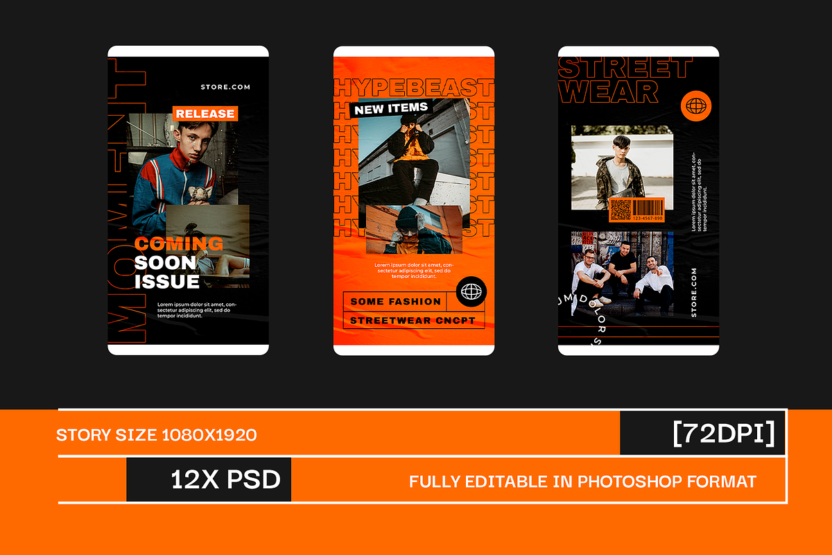 Dract Urban Instagram Template, a Social Media Template by Creatchees.std (Photo 5 of 5)