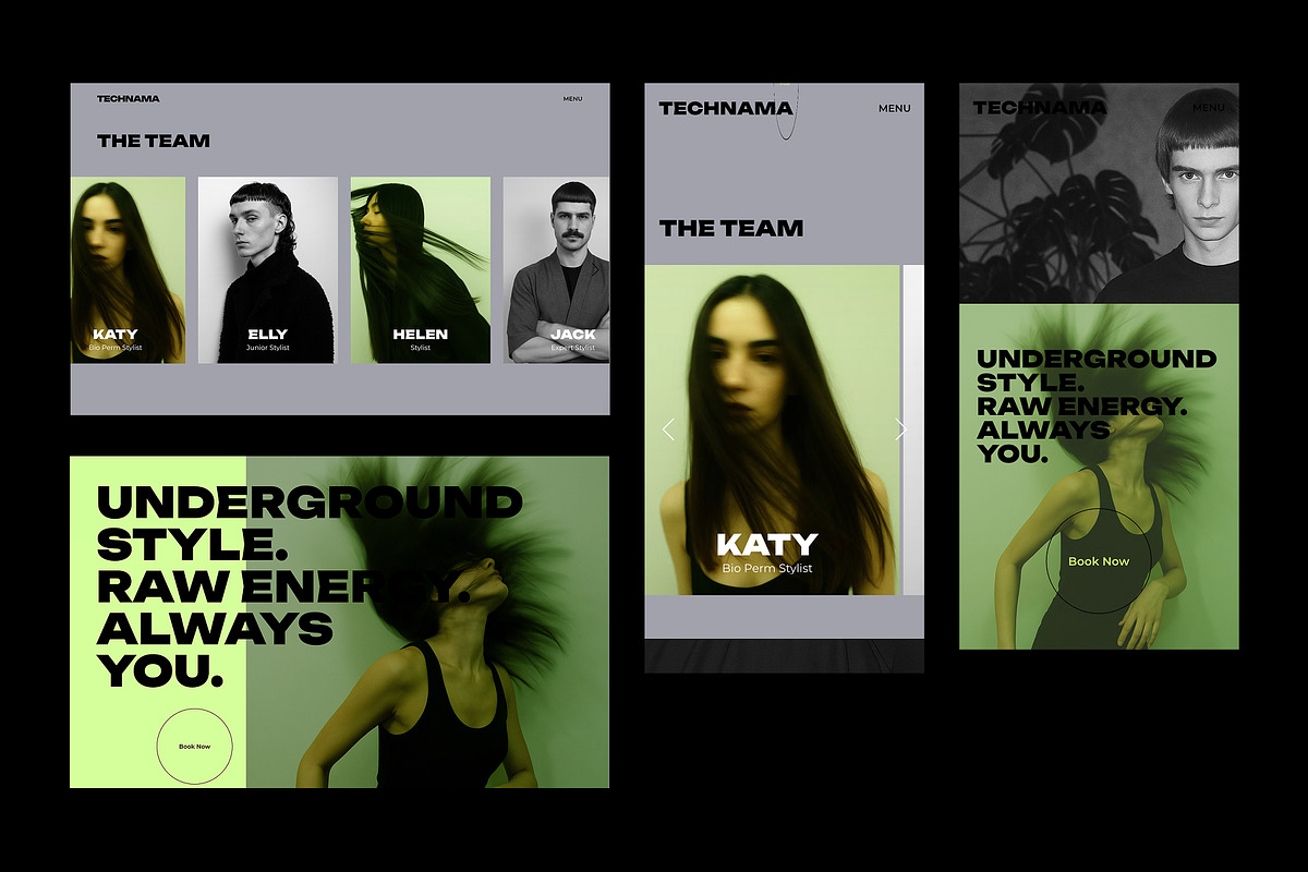 Hair Salon Website - Wix Template, a Wix Template by Ira Banana Studio (Photo 8 of 11)