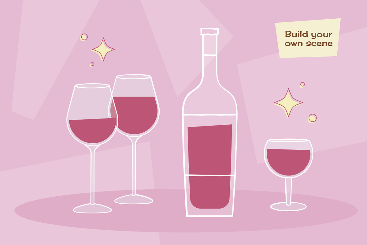 Retro Cocktail Creator, a Graphic by Catty Studio (Photo 7 of 8)