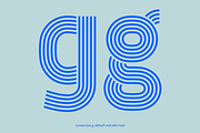 Ridge 5, a Font by Studio Dot by dot (Thumbnail 10 of 10)