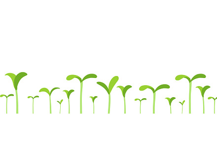 Agricultural seedlings field, a Texture Graphic by Ilia Design