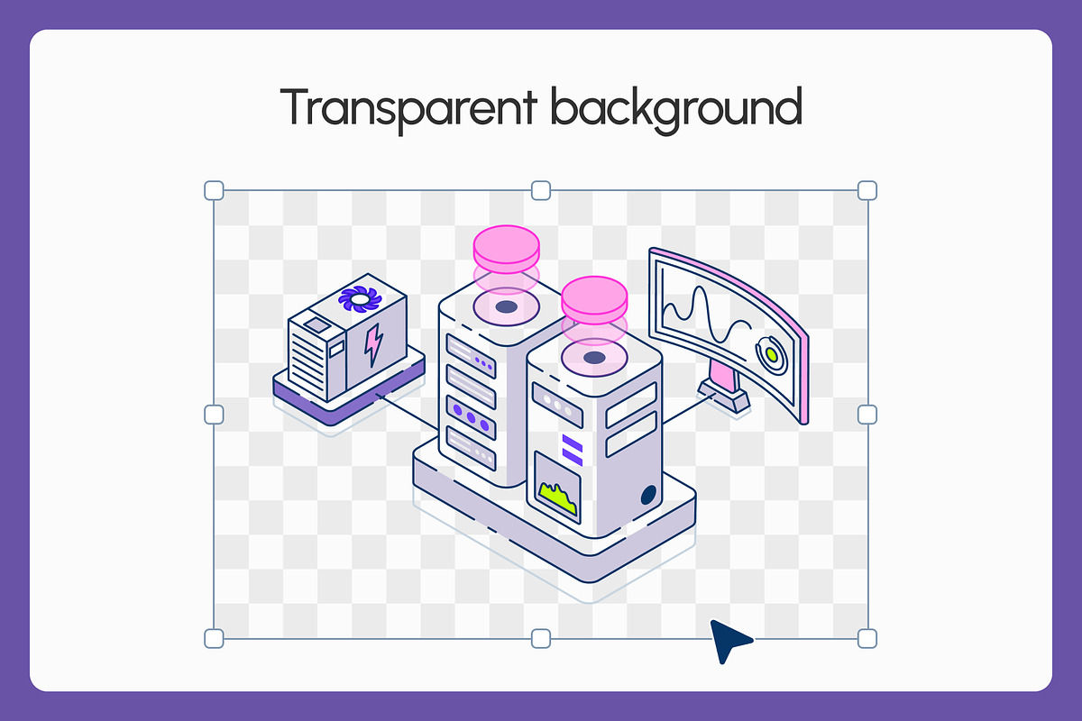 200 Technology and AI Isometric, a Technology Illustration by Vectors Market (Photo 5 of 19)