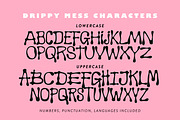 Drippy Mess Handwritten Inky Sans, a Sans Serif Font by Struvictory.art (Thumbnail 5 of 9)