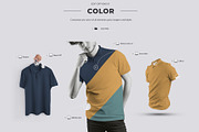 24 Polo Men Mockup (Collection #4), a Shirt Mockup by Grow Design Craft Studio (Thumbnail 3 of 7)