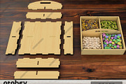 Flat Wooden Serving Tray laser 429, a Graphic by AtacanDigital (Thumbnail 1 of 3)