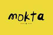 Mokta, a Handwritten Font by vuuuds (Thumbnail 1 of 12)