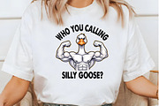 Funny Silly Goose Sublimation PNG, an Illustration by Daily.Designs (Thumbnail 3 of 5)