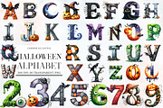 Halloween Alphabet Clipart, an Illustration by Designworld (Thumbnail 1 of 5)