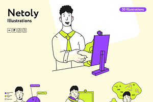 Netoly Business Illustrations