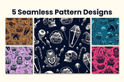 Halloween Hand-Drawn Illustration, an Object Graphic by bazzier_graphik (Thumbnail 5 of 9)